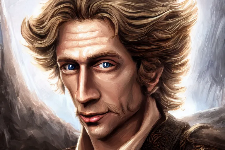 Prompt: Guybrush Threepwood, cute, fantasy, intricate, elegant, highly detailed, digital painting, 4k, HDR, concept art, smooth, sharp focus, illustration, art by H R Giger