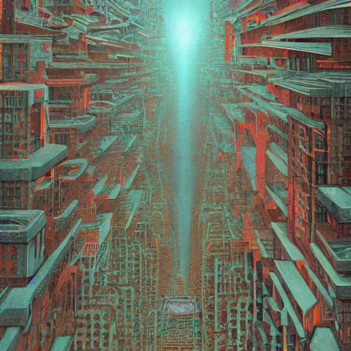 Image similar to eva unit 0 1 fortnite dancing over neo tokyo, giant, towering, unsettling, by zdzisław beksinski