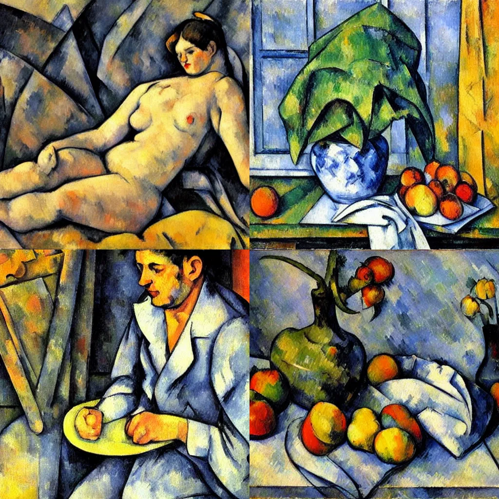 Prompt: Painting from Paul Cezanne