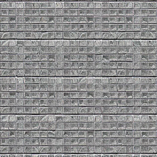 Image similar to 4 k large tiled retrofuturism brutalist floor white black seamless texture, material, hip modern design, flat, pbr, hi - res