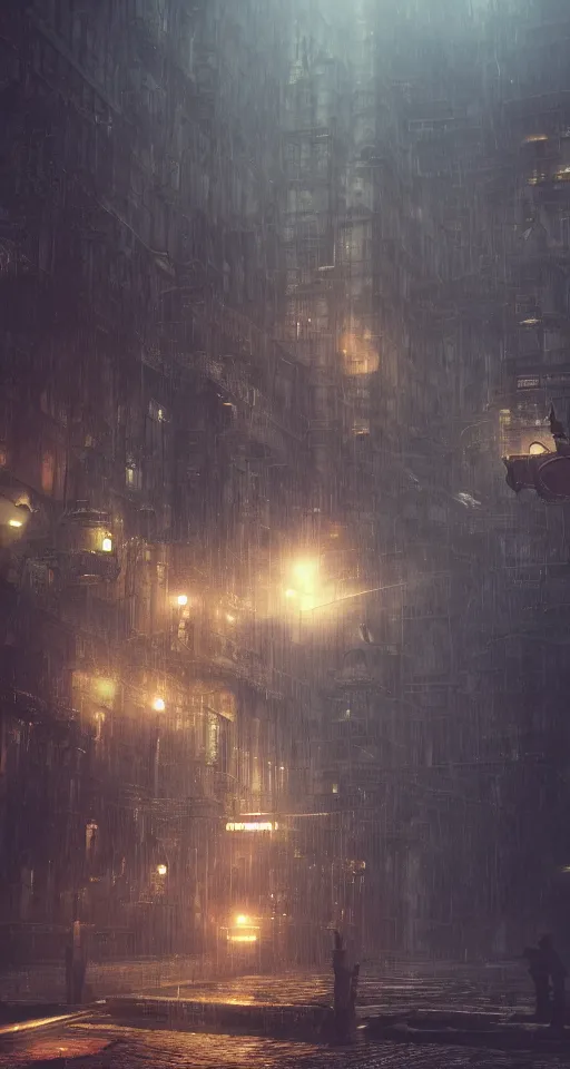 Image similar to steampunk matrix, stopped in time, atmospheric, ominous, eerie, cinematic, Epic, 8k, 4k, ultra detail, ultra realistic, 85mm lens