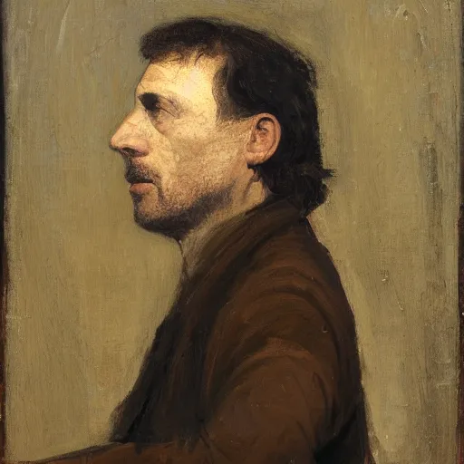 Image similar to portrait of a man, his name is dennis