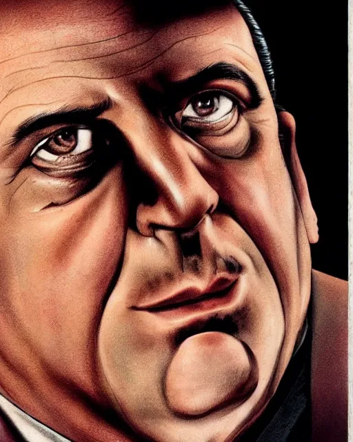 Image similar to tony soprano by glenn fabry