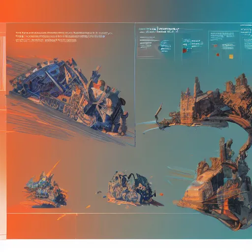 Prompt: infographic, concept art, masterpiece, beautiful dreamy breathtaking, trending on artstation, raytracing, stunning scene