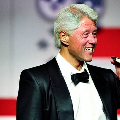 Prompt: kanye west, as bill clinton, as kanye west