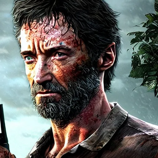 Image similar to Hugh Jackman in The Last Of Us