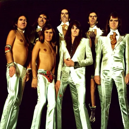 Prompt: Roxy Music 1973