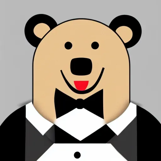 a bear wearing a tuxedo, perfect details | Stable Diffusion | OpenArt