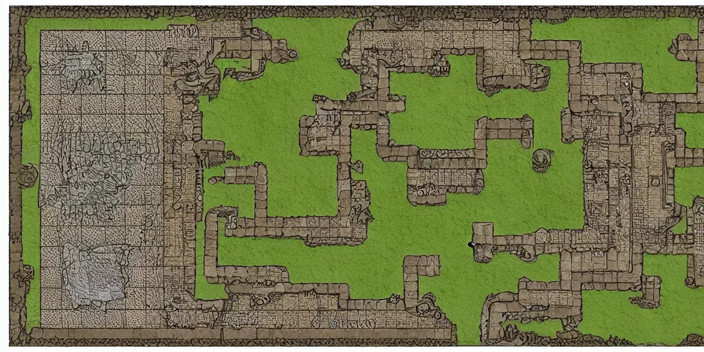 Hexed Press - “ posted by Hagisman,  via /r/battlemaps  #dnd #map #battlemap