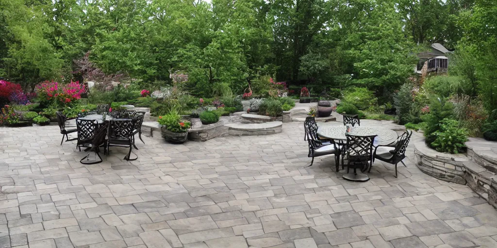 Image similar to award winning patio, photo