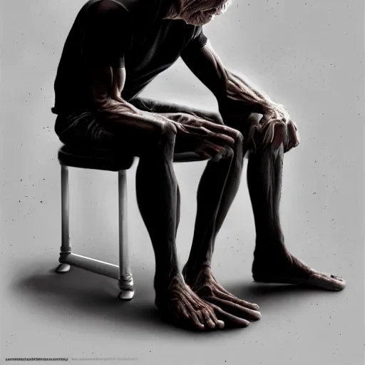 Image similar to hyperrealistic clint eastwood straining while sitting on porcelain toilet, stunning 3 d render inspired by istvan sandorfi & greg rutkowski & mike judge, perfect symmetry, dim volumetric cinematic lighting, 8 k octane comprehensive render, extremely mega hyper - detailed and lifelike attributes & atmosphere, intricate, realistic flesh texture, masterpiece, artstation, stunning,