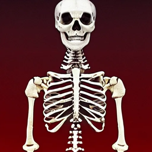 Prompt: Picture of Cyborg Skeleton