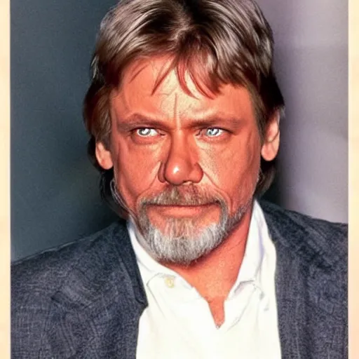 Image similar to mark hamill mixed with harrison ford