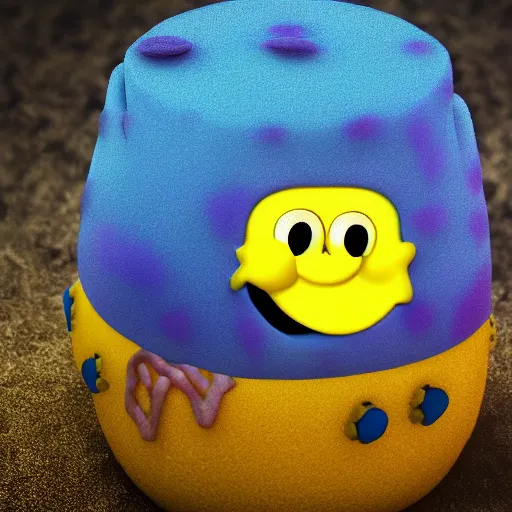 Prompt: Sponge Bob, Cinematic, 35mm, photorealism
