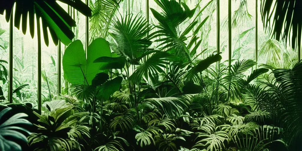 Prompt: lush tropical forest, against light, glare, bright details, contrasting, daylight, highly detailed, by dieter rams 1 9 9 0, national geographic magazine, reportage photo, natural colors