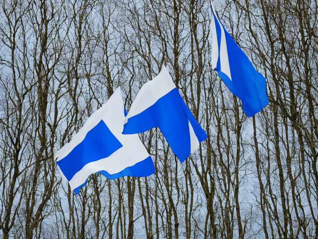 Prompt: Estonian flag