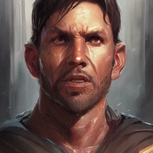 Image similar to portrait of a man by greg rutkowski, jedi kinght kyp durron from star wars expanded universe, he is about 3 0 years old, highly detailed portrait, digital painting, artstation, concept art, smooth, sharp foccus ilustration, artstation hq