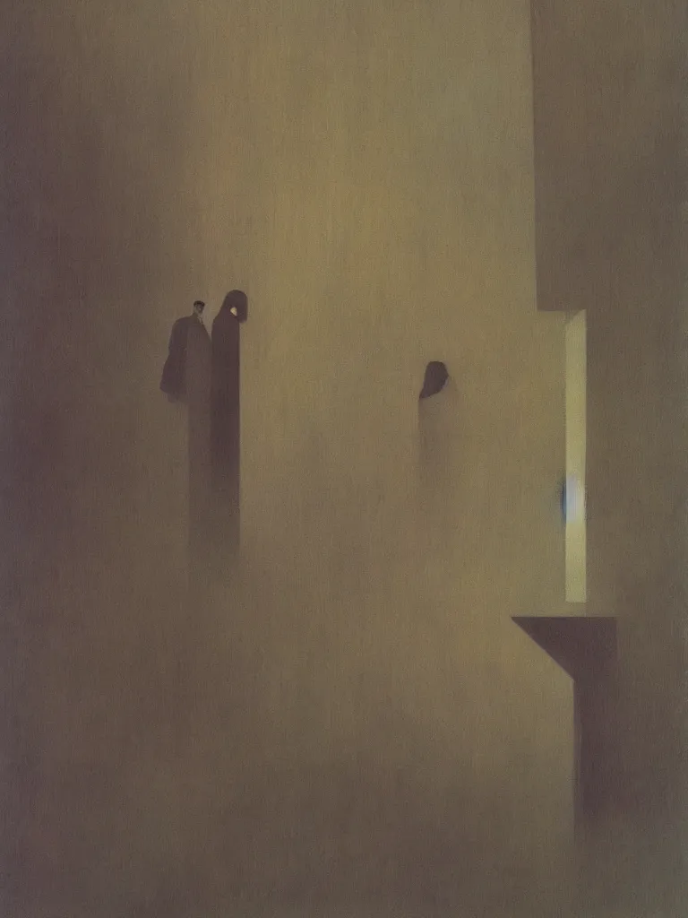 Prompt: So long as men can breathe or eyes can see, So long lives this, and this gives life to thee Edward Hopper and James Gilleard, Zdzislaw Beksinski highly detailed