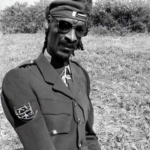 Prompt: snoop dogg as world war 1 soldiers