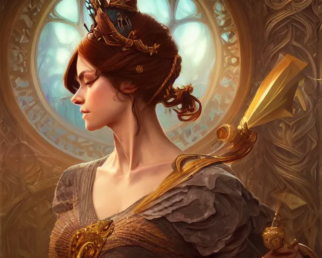 Image similar to photography of charles mellin, deep focus, d & d, fantasy, intricate, elegant, highly detailed, digital painting, artstation, concept art, matte, sharp focus, illustration, hearthstone, art by artgerm and greg rutkowski and alphonse mucha