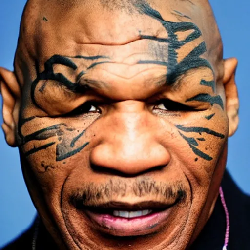 Prompt: this is probably the first time mike tyson is speaking on the phone. and what is he saying? why is he being held hostage and what is his state of mind?