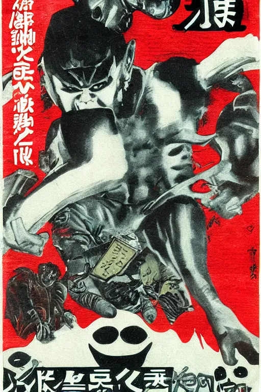 Image similar to boogey man japanese vhs tape cover art