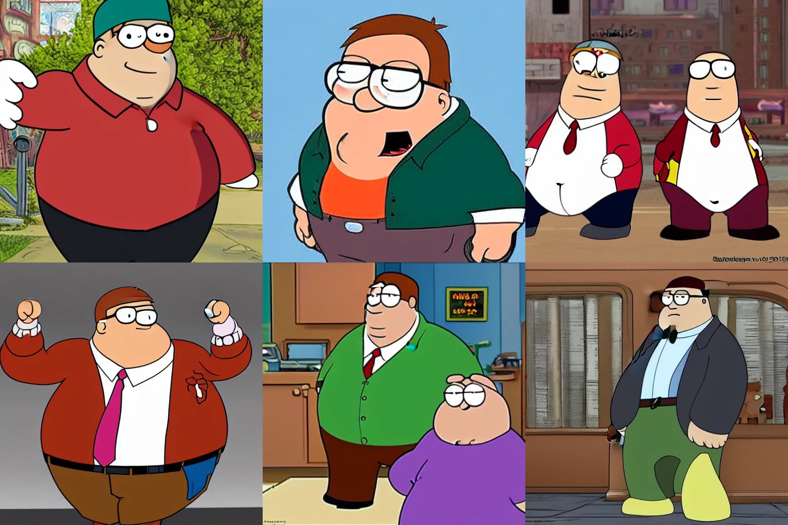 Image similar to Peter Griffin