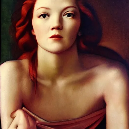 Prompt: portrait of cherry valance by michelangelo, hd, beautiful, glamorous, award winning, 4 k