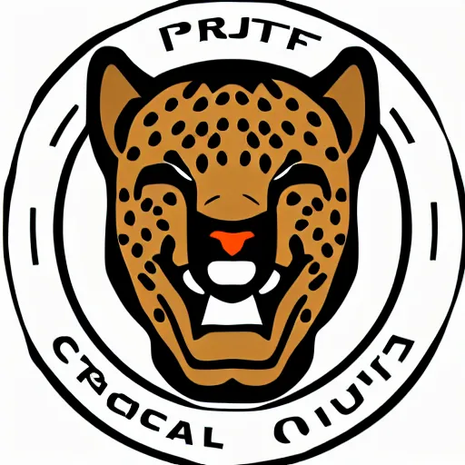 Prompt: professional logo detailed vector cheetah