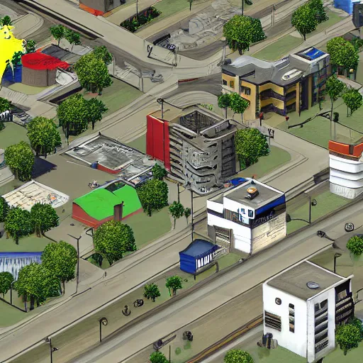 Image similar to pembroke pines florida in gta san andreas game high detail