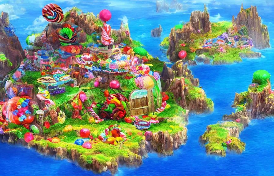 Candy island clearance