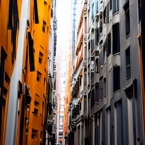 Image similar to Vertical street