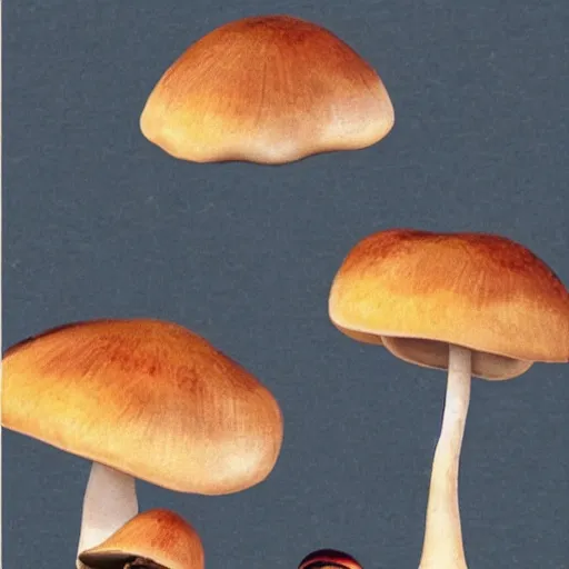 Prompt: mushroom burlesque