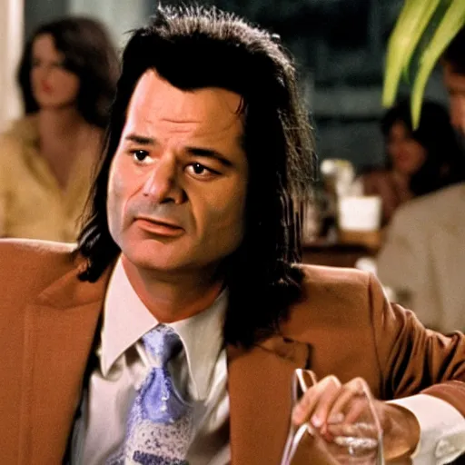 Image similar to bill murray plays vincent vega in pulp fiction