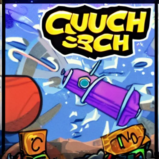 Image similar to crunch in space