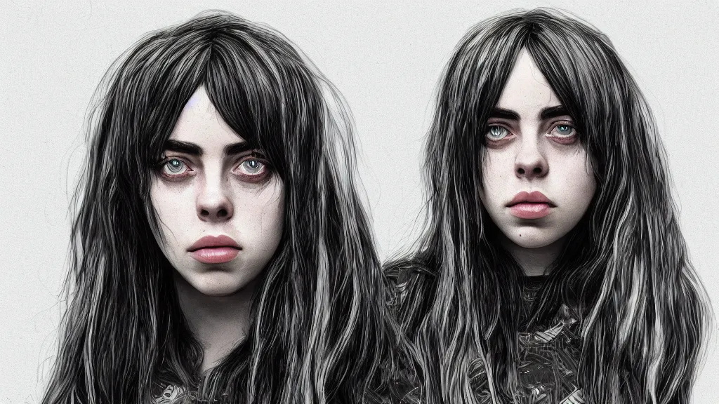 Image similar to billie eilish marry, ceremony, concept art, generated by artificial intelligence, 8K UHD, trending on artstation, extremely detailed