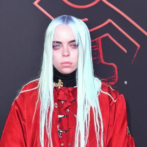 Prompt: Billie Eilish In Red dead redemption 2 4k detail