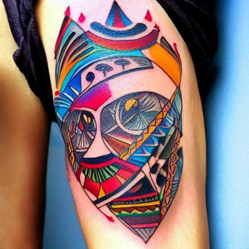 Trippy Tattoos That Will Make You Push The Boundaries Of Reality - Cultura  Colectiva