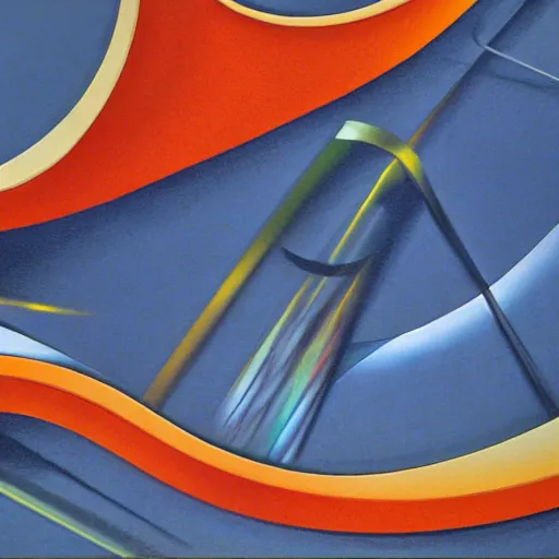 Image similar to futurism movement hyperrealism 4k detail flat kinetic