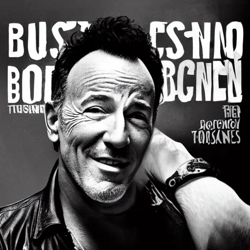 Prompt: Bruce Springsteen black