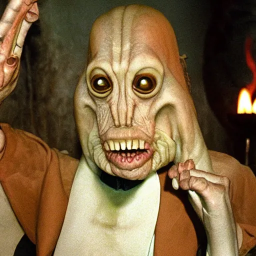 Image similar to bib fortuna at a wild party