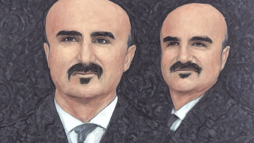 Prompt: fractal chivalrous detailed portrait of dr. phil mcgraw