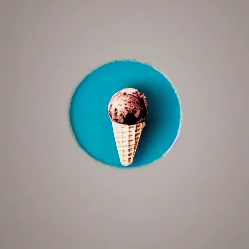 Image similar to planet on an ice cream cone