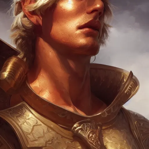 Prompt: alexander the great, d & d, fantasy, highly detailed, portrait, digital painting, trending on artstation, concept art, sharp focus, illustration, art by artgerm and greg rutkowski and peter chung