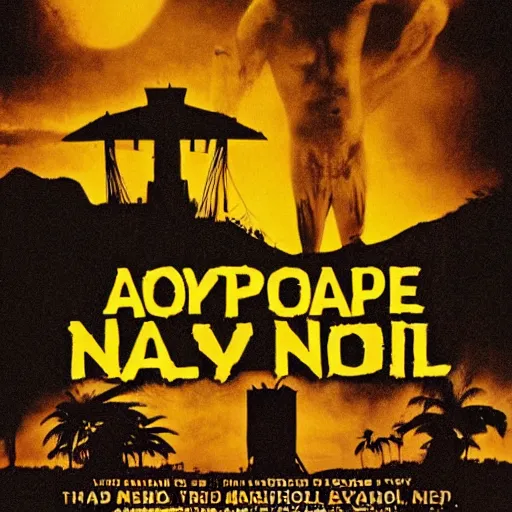 Prompt: apocalypse now horror