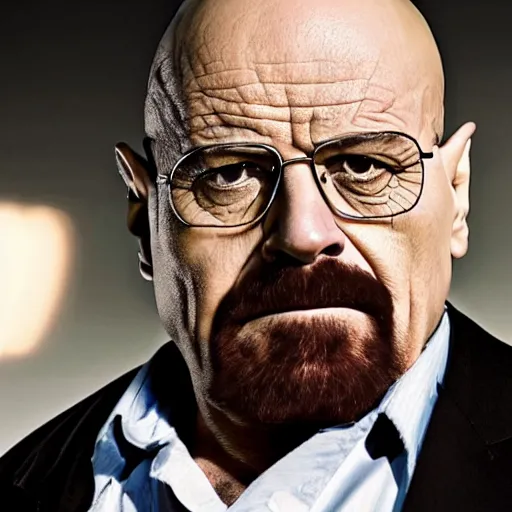 Image similar to danny devito as walter white in breaking bad 4 k, epic, cinematic, focus, movie still, fantasy, serious, extreme detail, atmospheric, dark colour, sharp focus