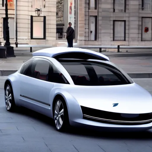 Prompt: if apple, inc. designed a car