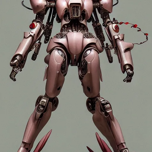 Image similar to prompt : photorealistic cinematic 3 d render of persona soft light painted by takato yamamoto, mecha attributes and armor, inspired by ghost in shell anime, smooth face feature, intricate oil painting, high detail, sharp high detail, manga and anime 1 9 8 0