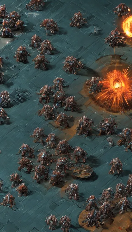 Image similar to The end of an organism, from Starcraft