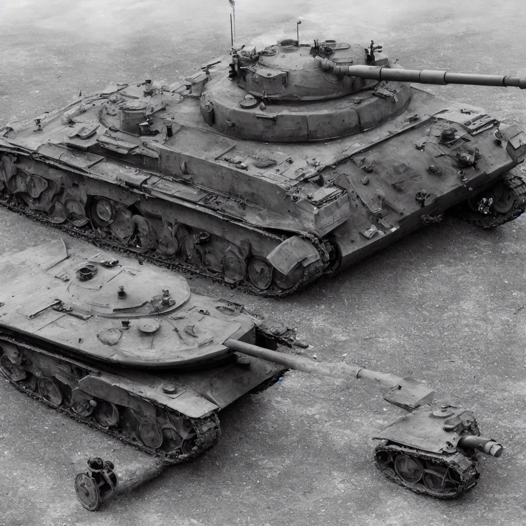 Image similar to photo of a mark iv tank